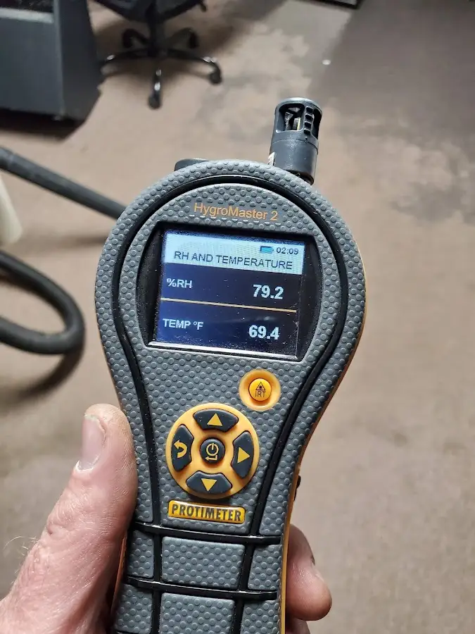 Moisture meter humidity assessment for Mold Remediation & Removal in Waynesville