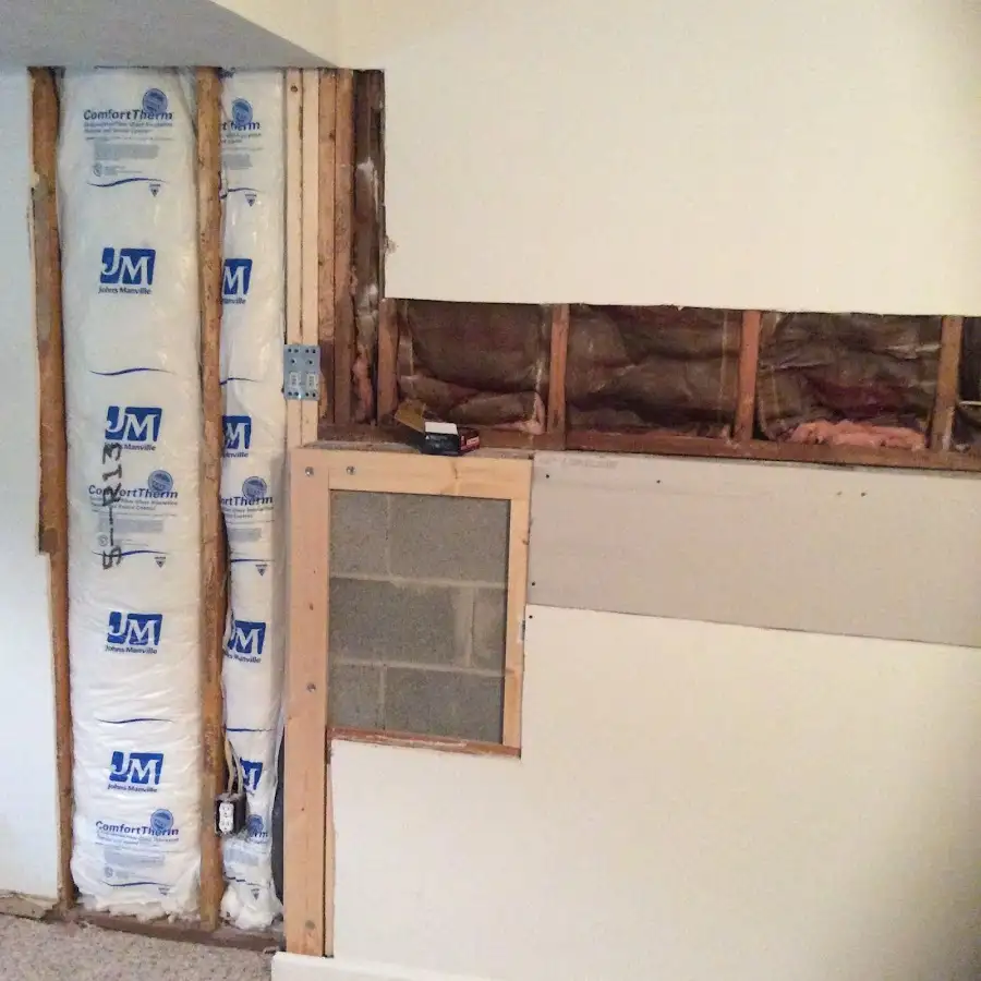 Wall insulation replacement during Odor Removal & Deodorization in Waynesville
